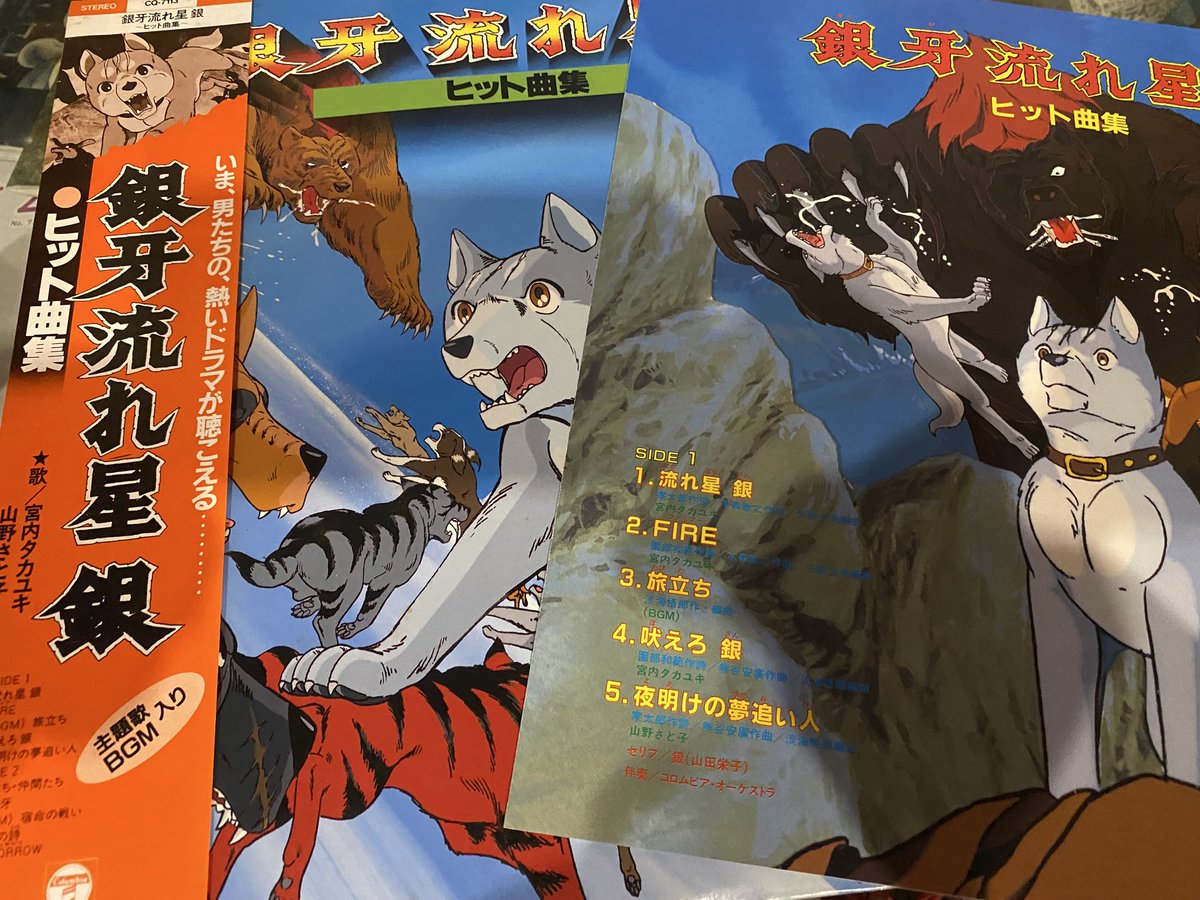 銀牙の何話なのだろう😕 「夜明けの夢追い人」です。 ＃銀牙 ＃高橋