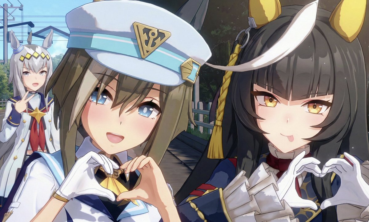 Foto bersama🐴

Source: me

Akun utama: Billy steckfers (Facebook, Instagram, X)

#umamusume #umamusumeprettyderby #animegirl #anime #3drender