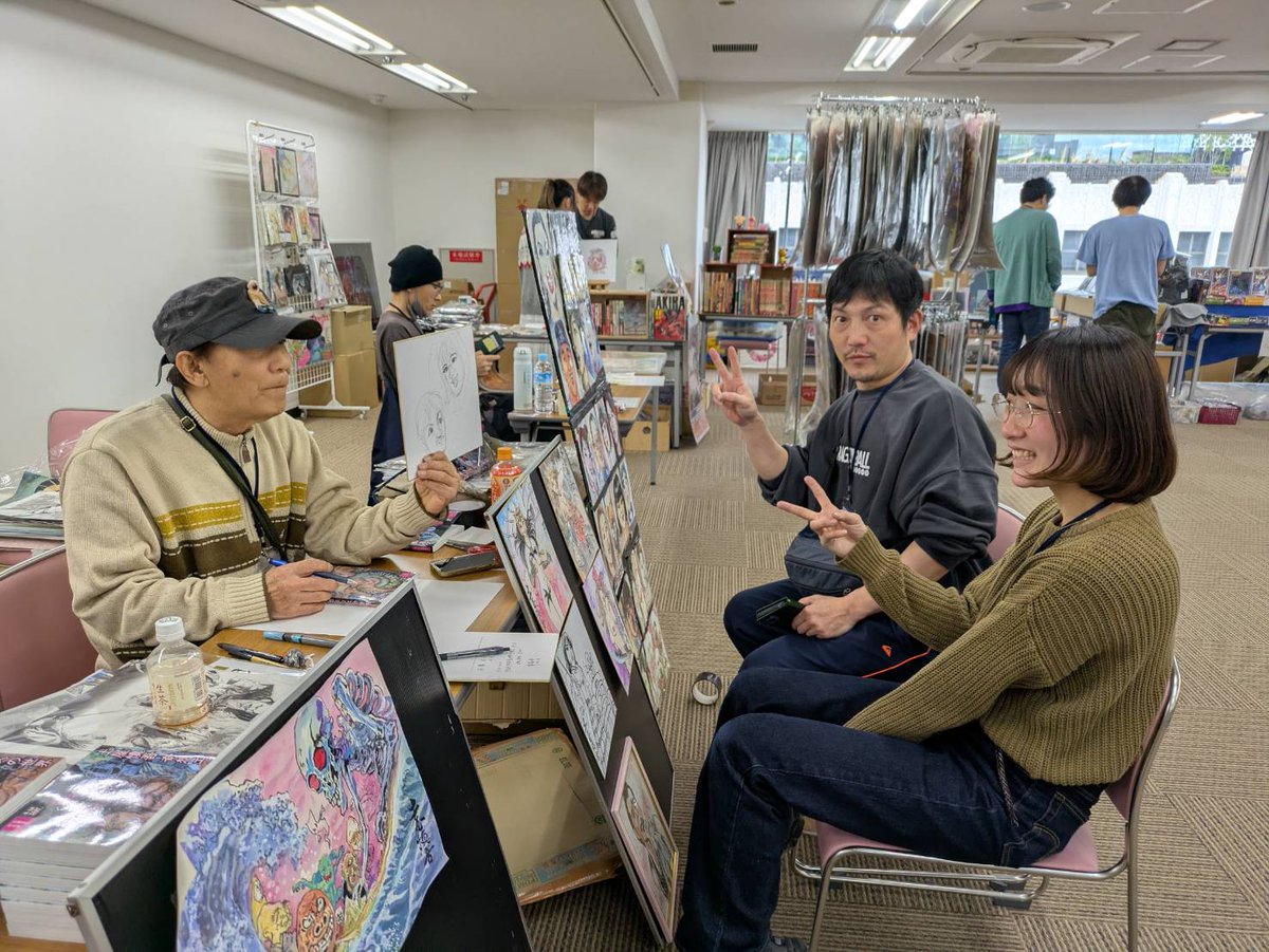先日、大阪ポップカルチャーコンベンションが、心斎橋で開催、古書店、古物商が集まり、もりあがりました。