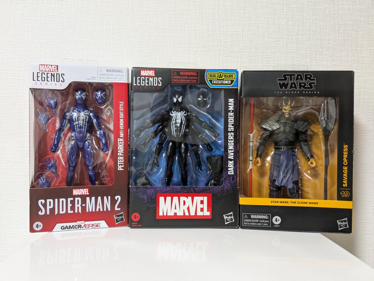 NishinaTaka's tweet image. そういえば今日、ようやくハズブロストア行けました。これ3つで8000円弱なのは安すぎますね

#ハズブロ
#HasbroStore
#マーベルレジェンド
#MARVELLEGENDS