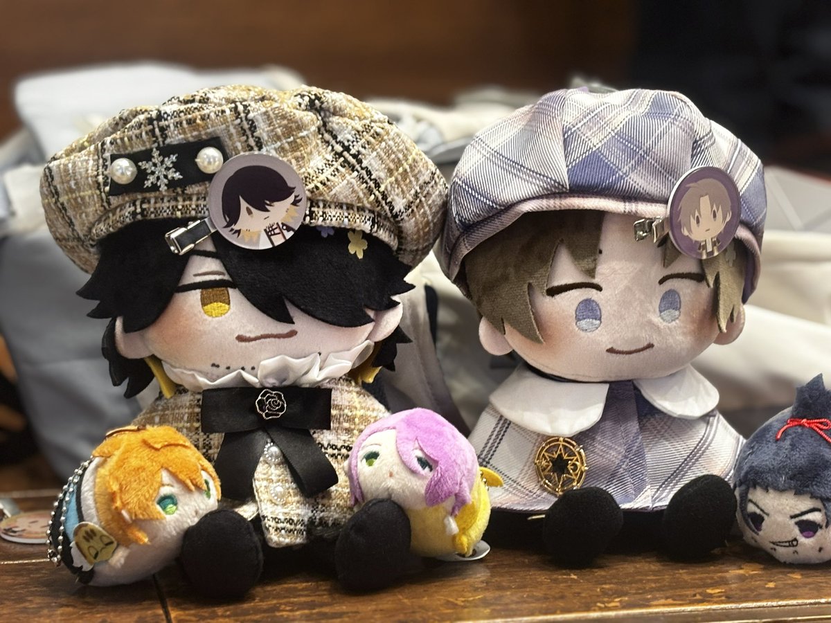 長曽祢虎徹 #へし切長谷部 #刀剣乱舞 #わんぱく刀剣乱舞 #ぬい活