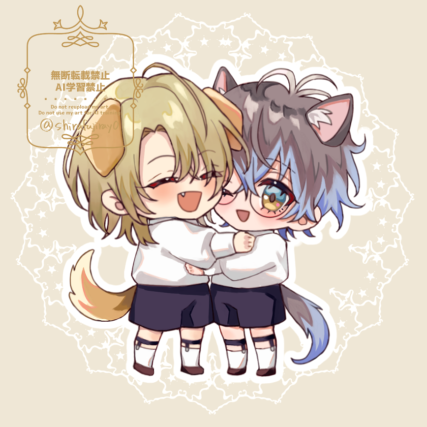 🐶💛🐱💙🌹
#Lucake