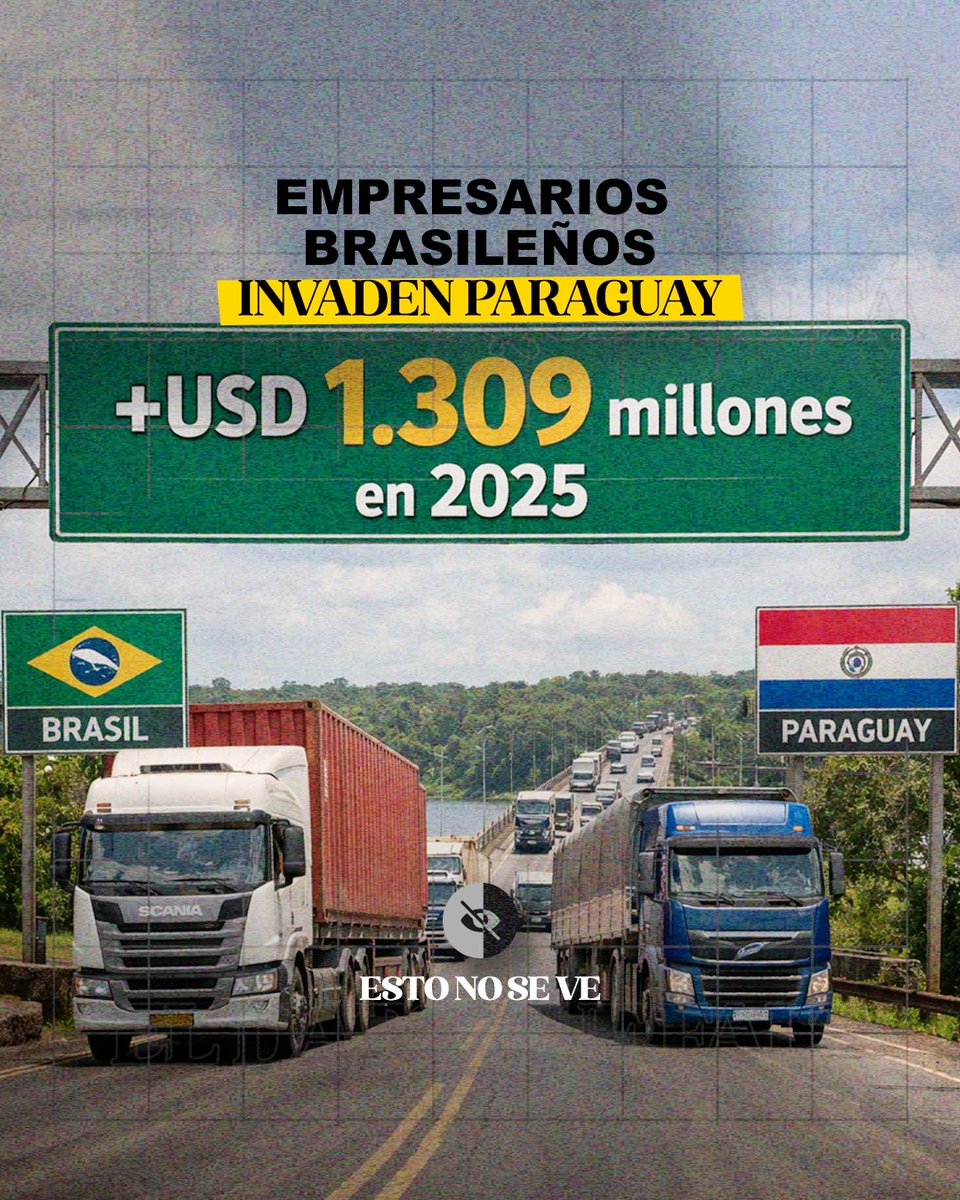 puntociegook_'s tweet photo. ¿Por qué tantos empresarios brasileños están llegando a Paraguay? 🇧🇷🇵🇾
Inversión 💰, tecnología 🚀, industria 🏭 y oportunidades de negocio 📈 están poniendo al país en el radar regional 🗺️
#Inversión #Paraguay #Brasil #Maquila #Negocios #Innovación #MITIC #Economía #Mercosur https://t.co/iu3BGQDKwP
