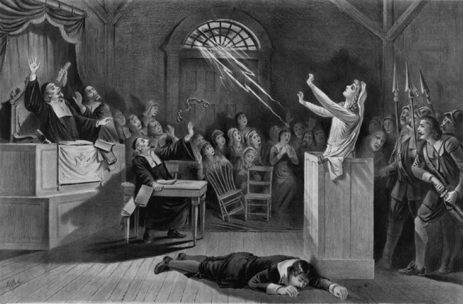 The Salem Witch Trials 
(c. Feb. 1692)