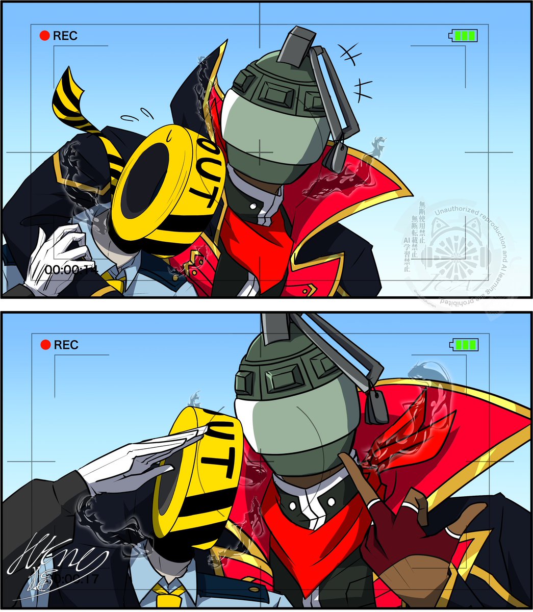 仲良しの警官🎗️と軍人💣(再掲載)

#噺tale #異形頭 