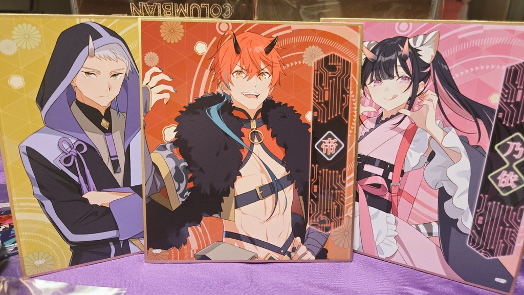 超かぐや姫！トレーディングミニ色紙をバラで3枚購入！ 結果は黒鬼