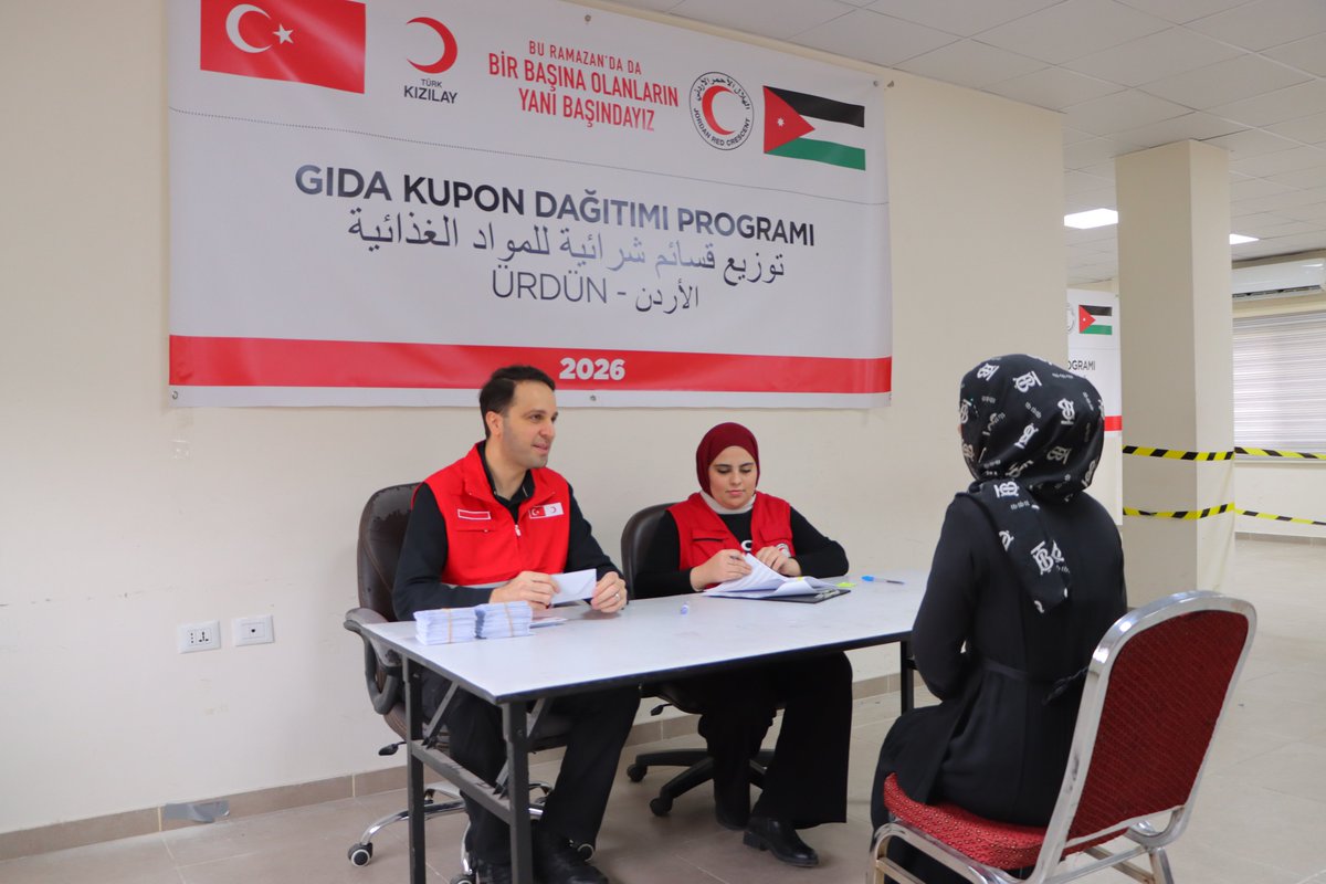 Jordan Red Crescent tweet media