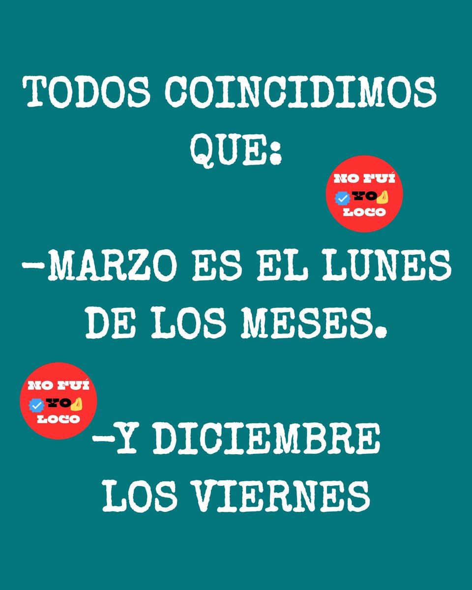 NO FUÍ YO LOCO 🤌 tweet media