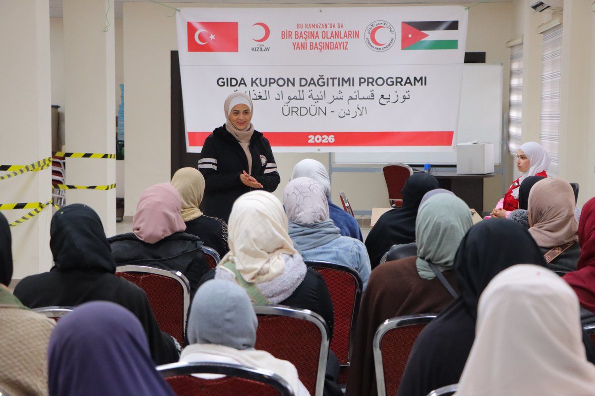 Jordan Red Crescent tweet media