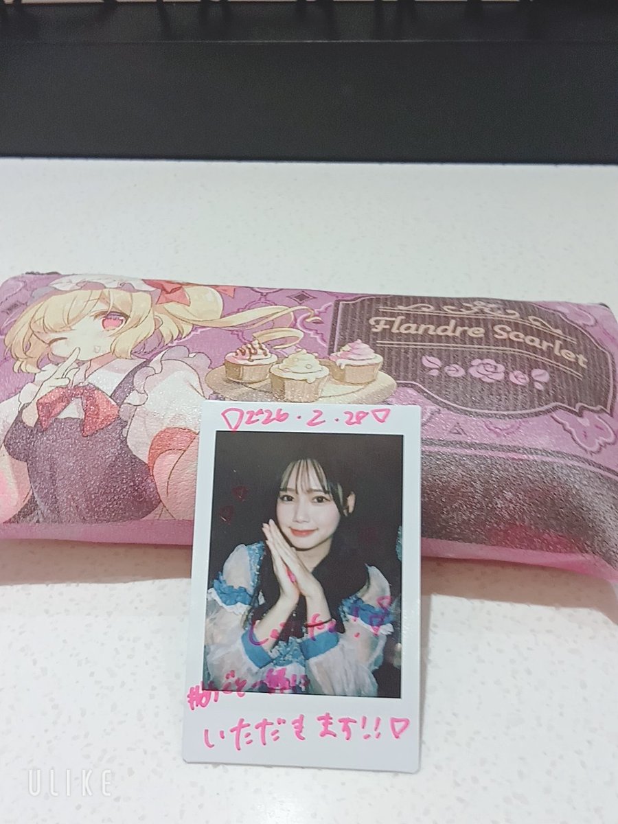 2/28㈯渋谷RINGにて夕方頃 @megu_falenchと🆕無料チェキ まさか同じ