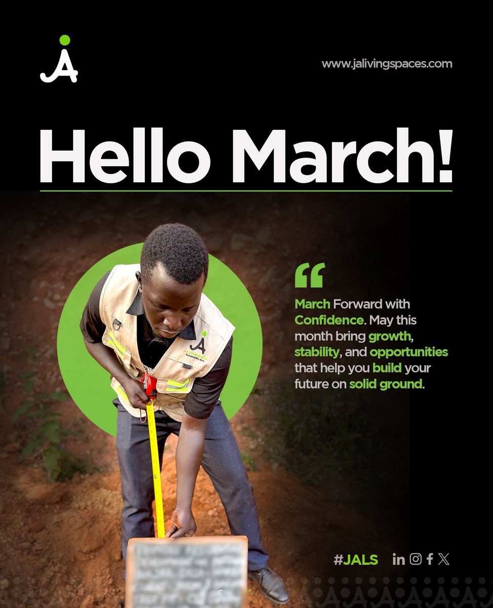 JALivingSpaces's tweet photo. Happy New Month from all of us at JALS☘️
#March
#HappyNewMonth
#JALS
#SustainabilityNow https://t.co/UKPGQulu7u