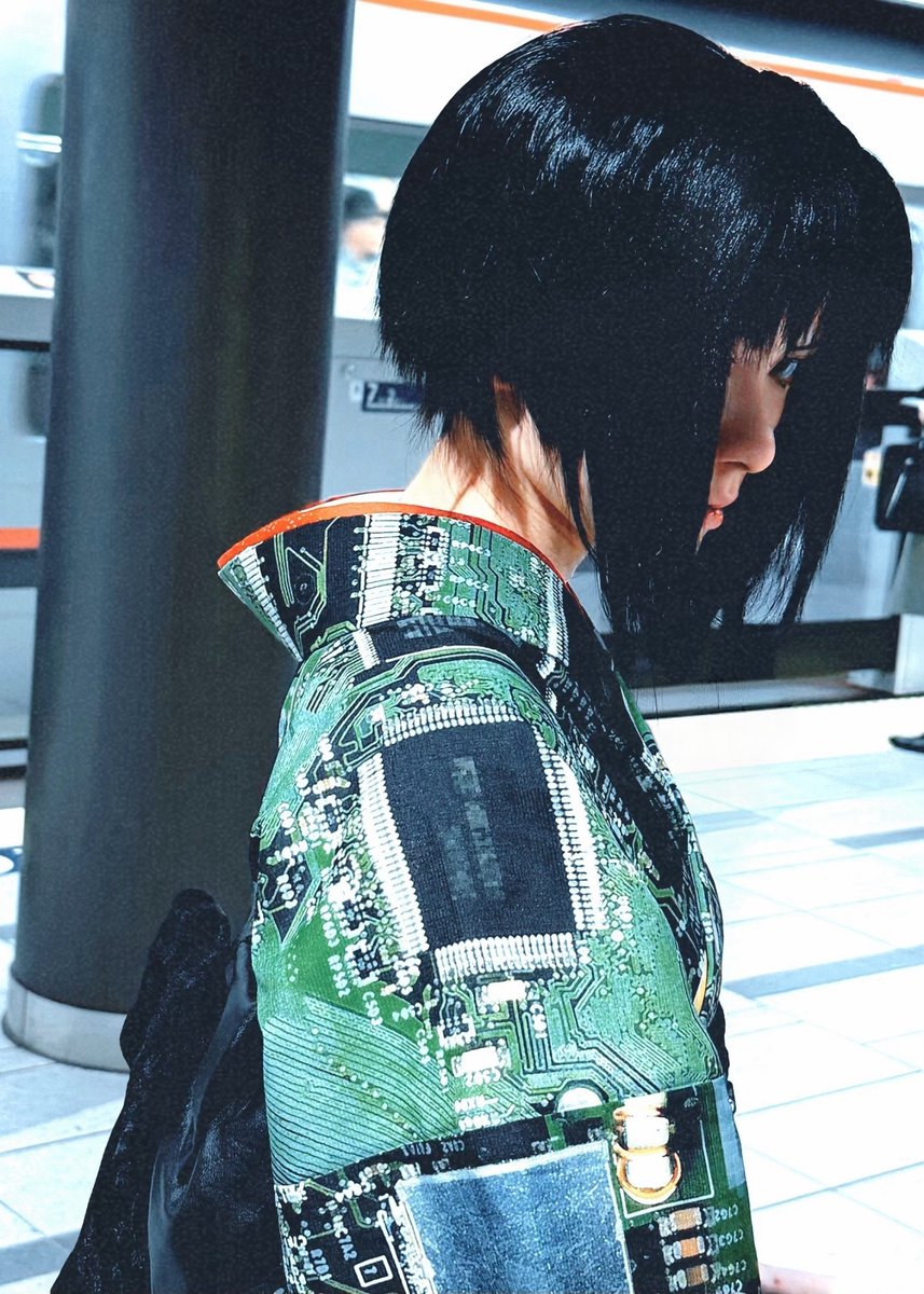 aizheajsee's tweet photo. 攻殼機動隊展之旅圓滿結束🥺🥺🖤🖤很幸福 https://t.co/3VRoPHK7wq