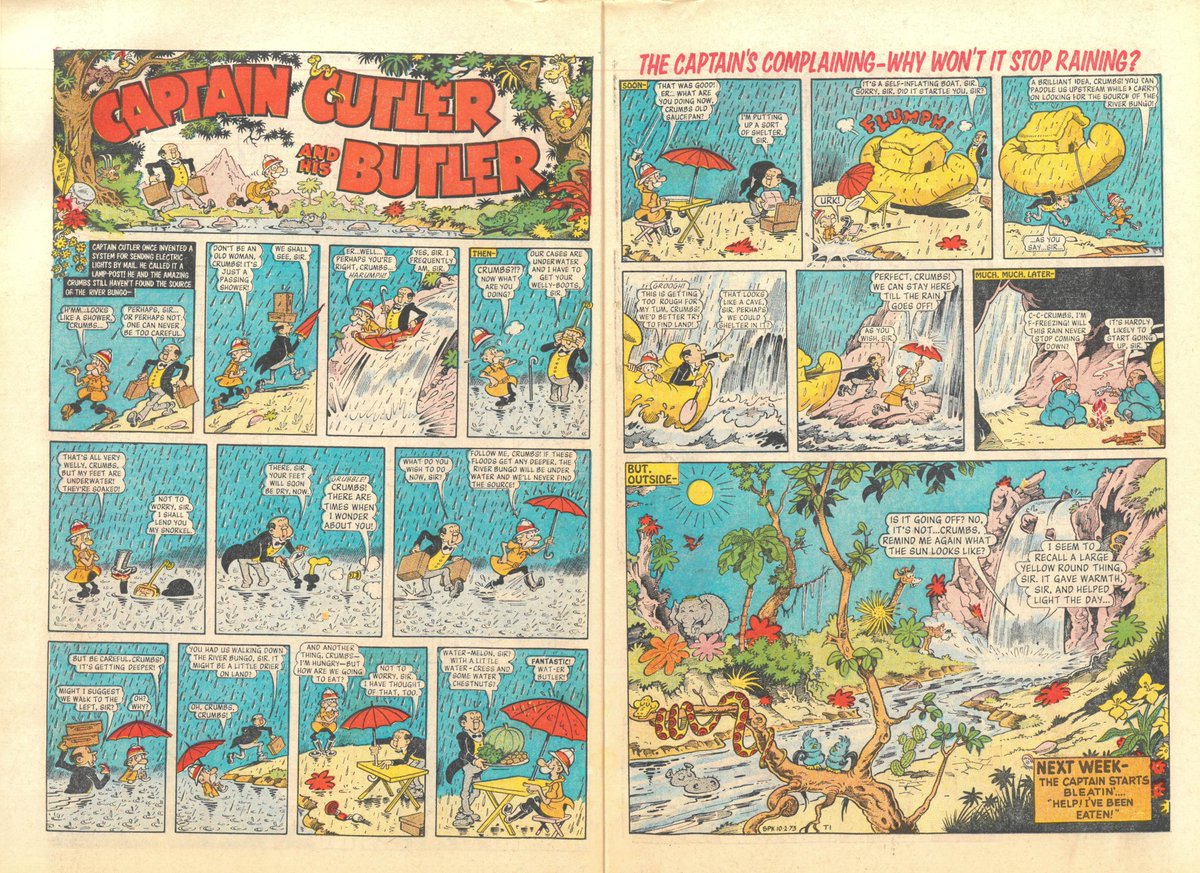 thefcfc's tweet photo. Sparky, as discussed in episode 33 of The Funny Comics Fan Club - available in all good newsagents and wherever you get your podcasts! 
(copyright DC Thomson)
https://t.co/oNXm9rq3vJ https://t.co/hyScyBRZYa