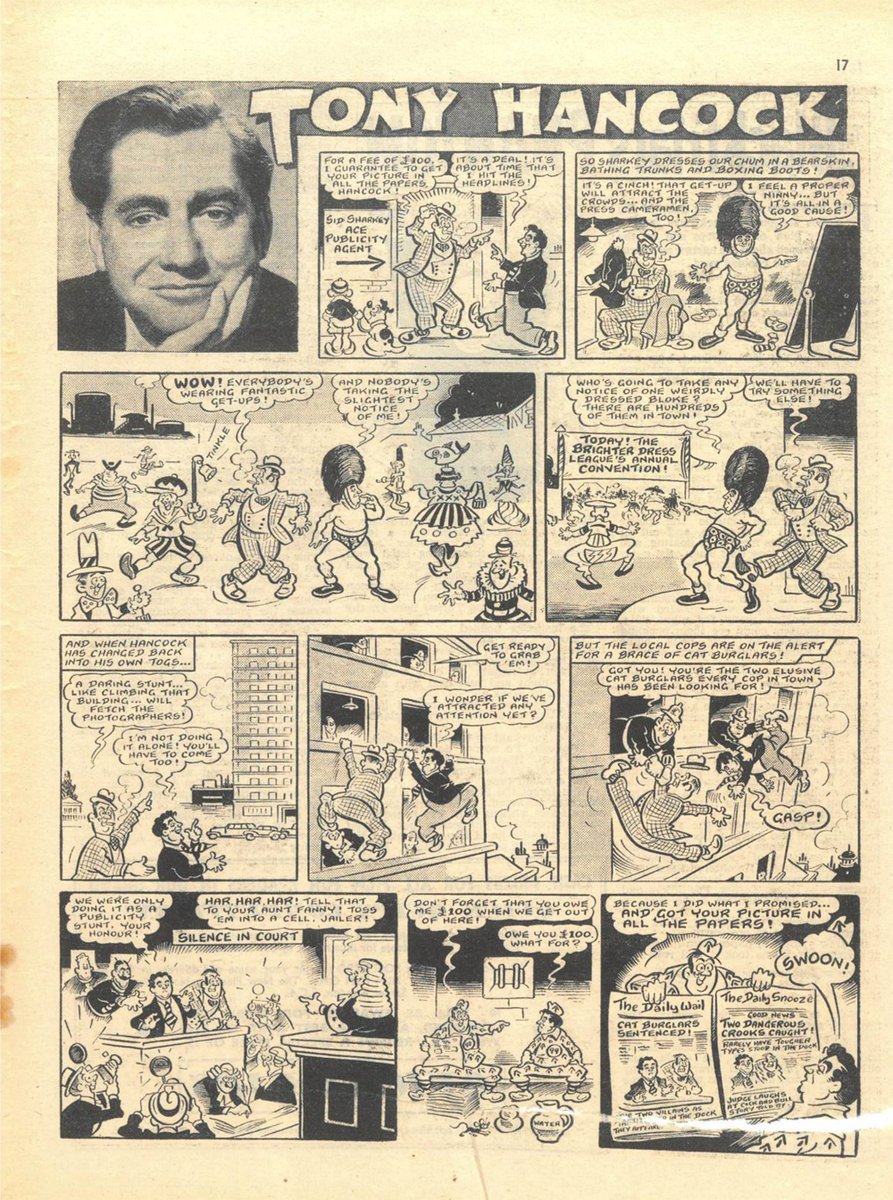 thefcfc's tweet photo. Film Fun, as discussed in episode 33 of The Funny Comics Fan Club - available in all good newsagents and wherever you get your podcasts! 
(copyright Rebellion)
https://t.co/oNXm9rq3vJ https://t.co/vxHzfDaiqH