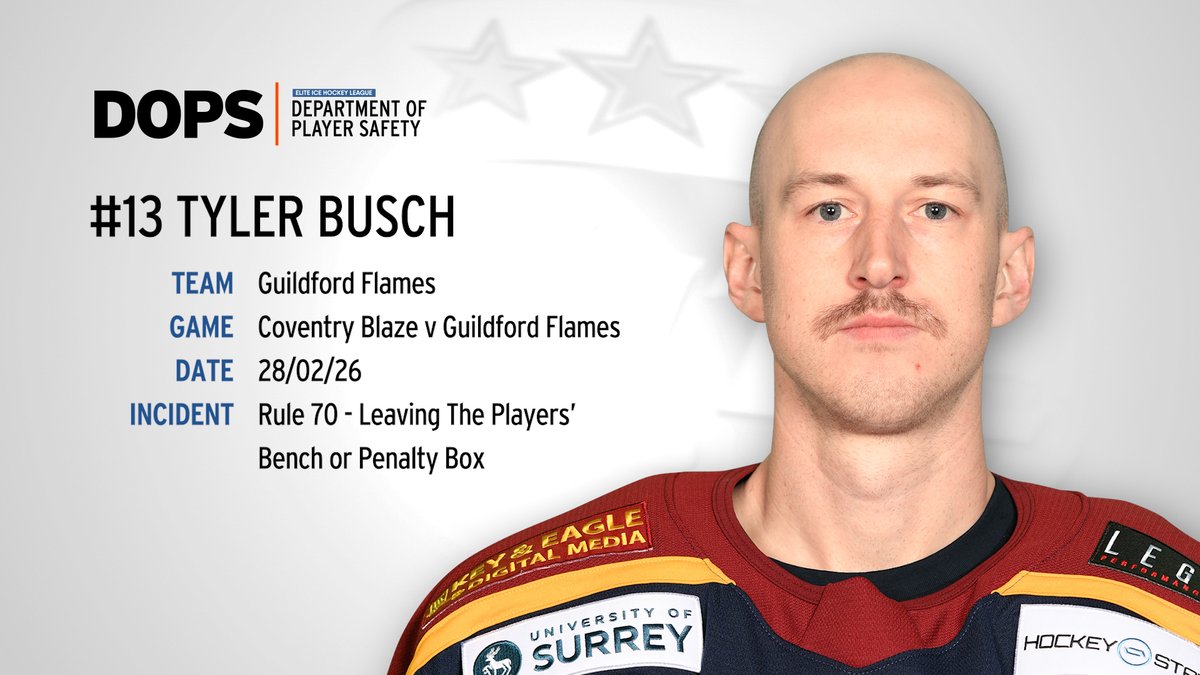 EIHL Department of Player Safety tweet media