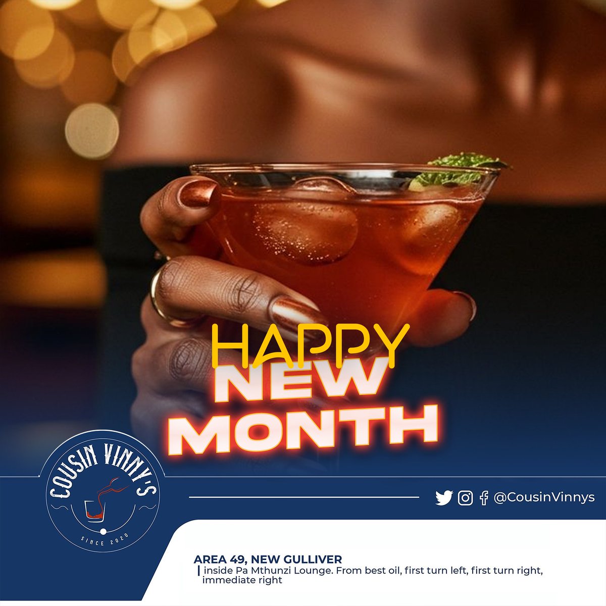 CousinVinnys2's tweet photo. Happy New Month!!

Begin it with us.
Good vibes, good music, good food and good drinks of course.

#cousinvinnys
#sunday
#newmonth
#march https://t.co/JQKCQkTPo9