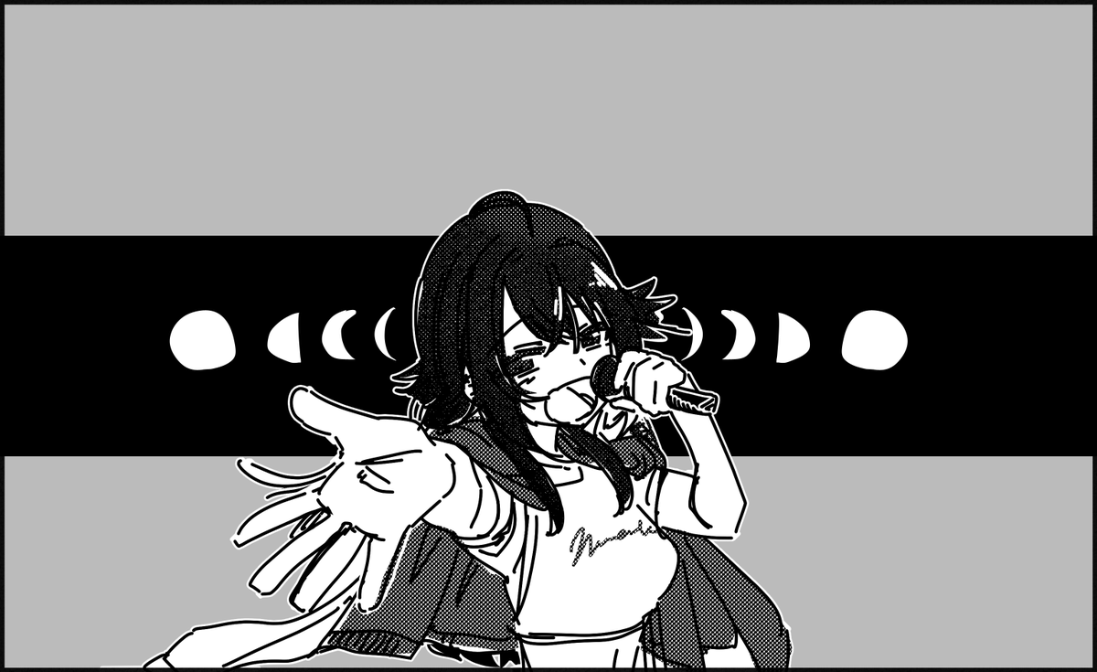 これ、例えばLuna Sayだったら、正面からみたら手毬が新月を隠してるんですよね………おしゃれすぎない????? 