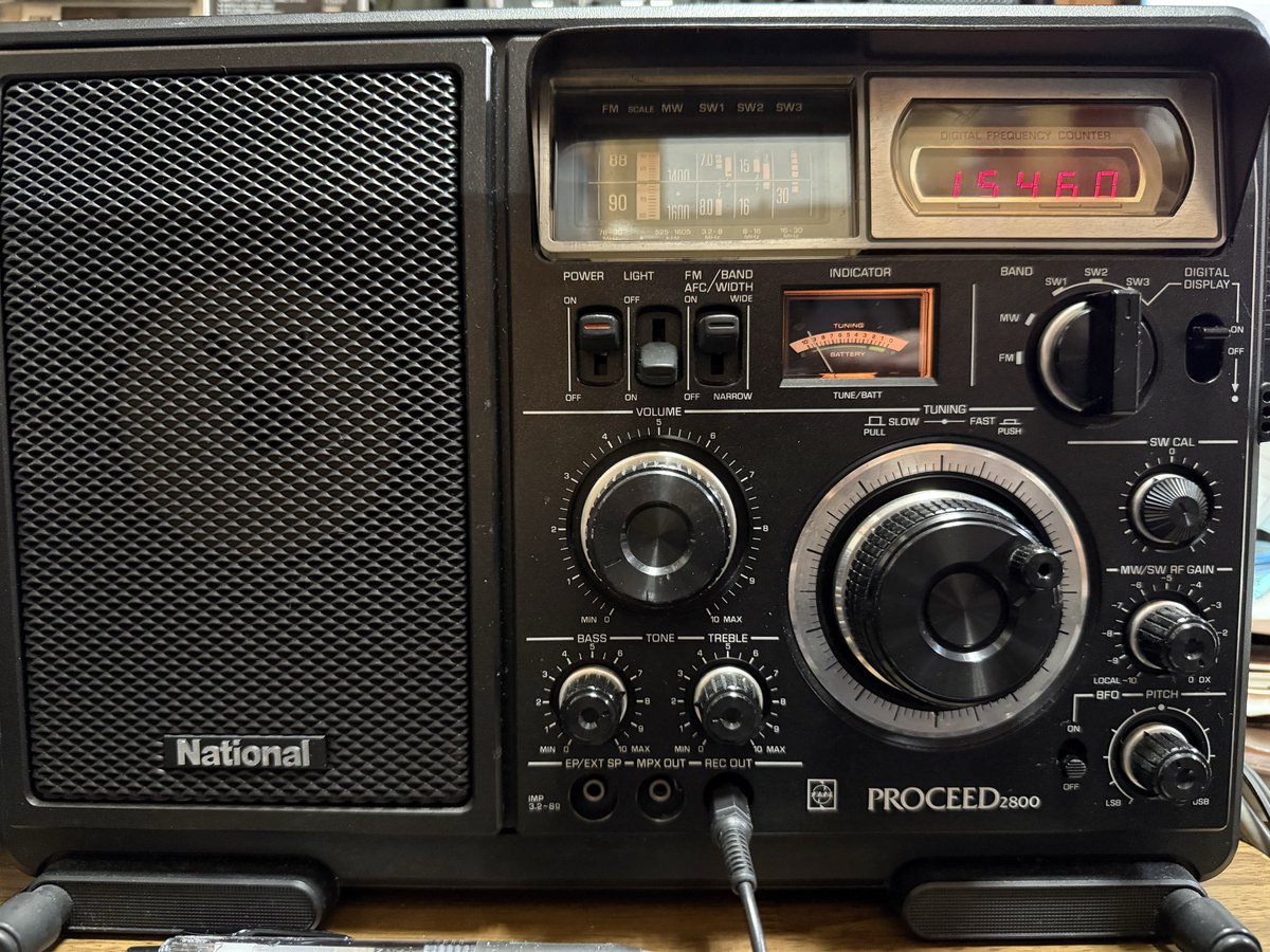 3月1日 フレンドシップラジオ 今日はプロシード2800で聴いてます