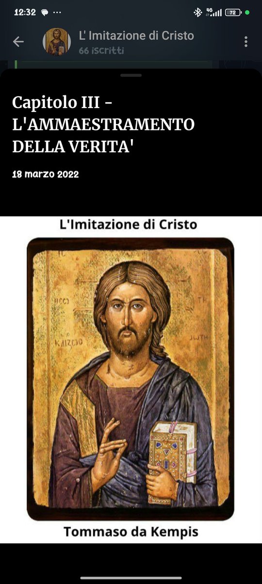 O Dio, tu che sei la verità stessa, fa' che io sia una cosa sola con te, in un amore senza fine. Spesso mi stanco di leggere molte cose, o di ascoltarle: quello che io voglio e desidero sta tutto in te. Tacciano tutti i maestri, tacciano tutte le creature, dinanzi a te: tu solo
