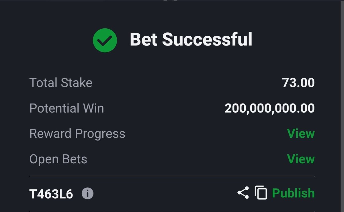 Dc &amp; over 1.5 longshot 

40 games pere &amp; all go enter as seen in a vision 

Congratulations in advance