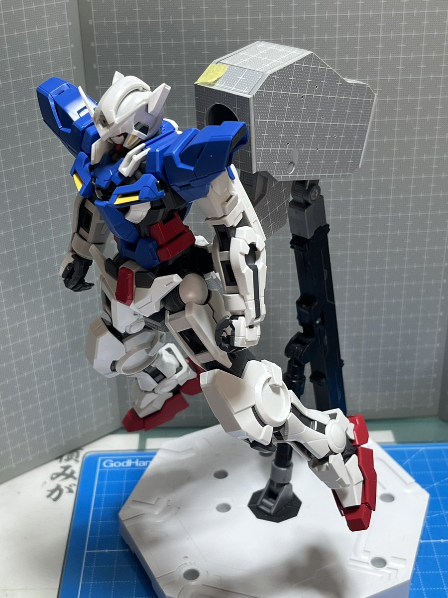 #3月になったのでフォロワーさんに自己紹介しようぜ

ニプコムに向けて1/100GNアームズをスクラッチしてます（まだ出来てないけど😅）
もちろんMGエクシアを搭載？してGNアーマーとなります
エクシアはちょっと弄っただけで未着手と言っても過言ではない😭
間に合うのか😵‍💫

#INTERSTELLAR_00 #NIPCOM