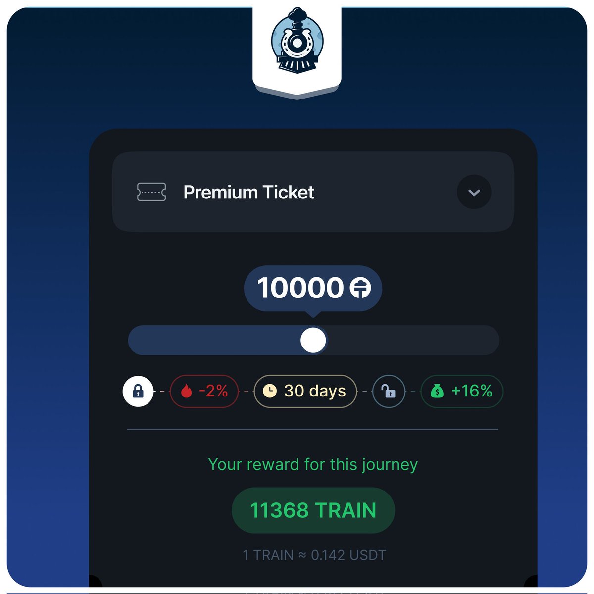 Lucky Train tweet media