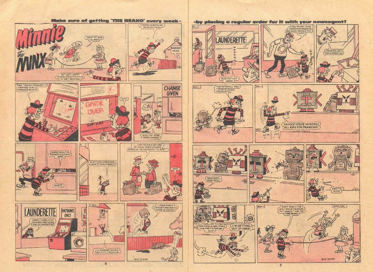 thefcfc's tweet photo. Minnie The Minx, as discussed in episode 33 of The Funny Comics Fan Club - available in all good newsagents and wherever you get your podcasts! 
(copyright DC Thomson)
https://t.co/oNXm9rq3vJ https://t.co/5krYvZeJ7M