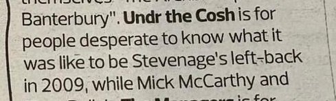 Don't threaten us with a good time