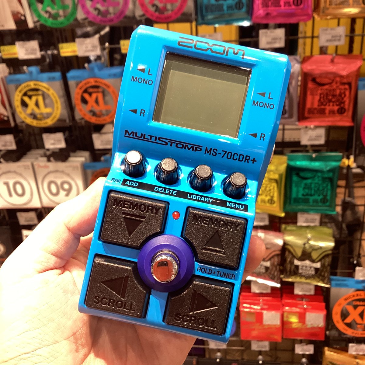 ZOOM MS-70CDR+】 149種類の空間系エフェクターを搭載した空間系に特化