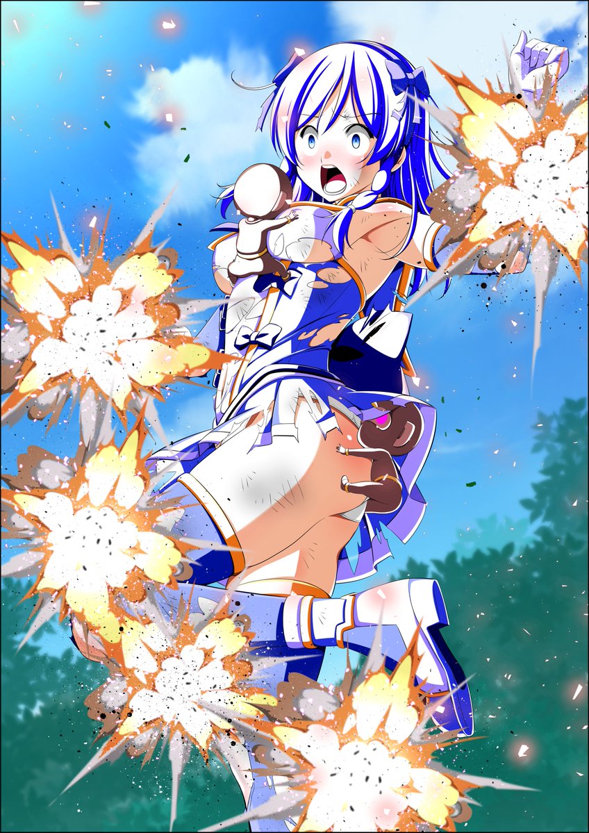 自爆攻撃で大ピンチのヒロインです😵

いつも応援ありがとうございます!!
今晩支援サイト更新予定です
よろしくお願いいたします✨ 