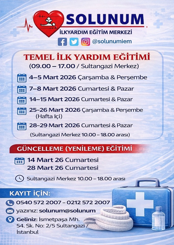 solunumiem's tweet photo. Hayat Sürsün Diye... 
Mart 2026 ayı eğitim programımızdır.
https://t.co/H7ouAiTODu https://t.co/67WEwQj578