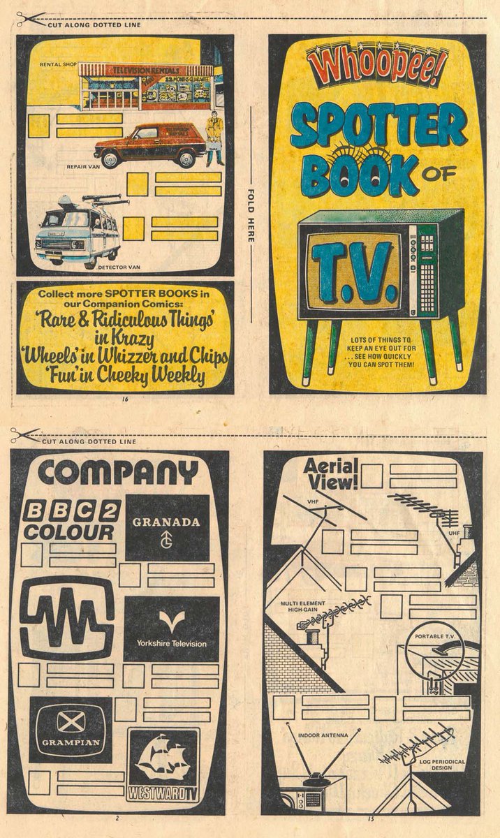 thefcfc's tweet photo. Rat-Trap and The Whoopee Spotter Book Of TV, as discussed in episode 33 of The Funny Comics Fan Club - available in all good newsagents and wherever you get your podcasts! 
(copyright Rebellion)
https://t.co/oNXm9rq3vJ https://t.co/sgnFAu264q