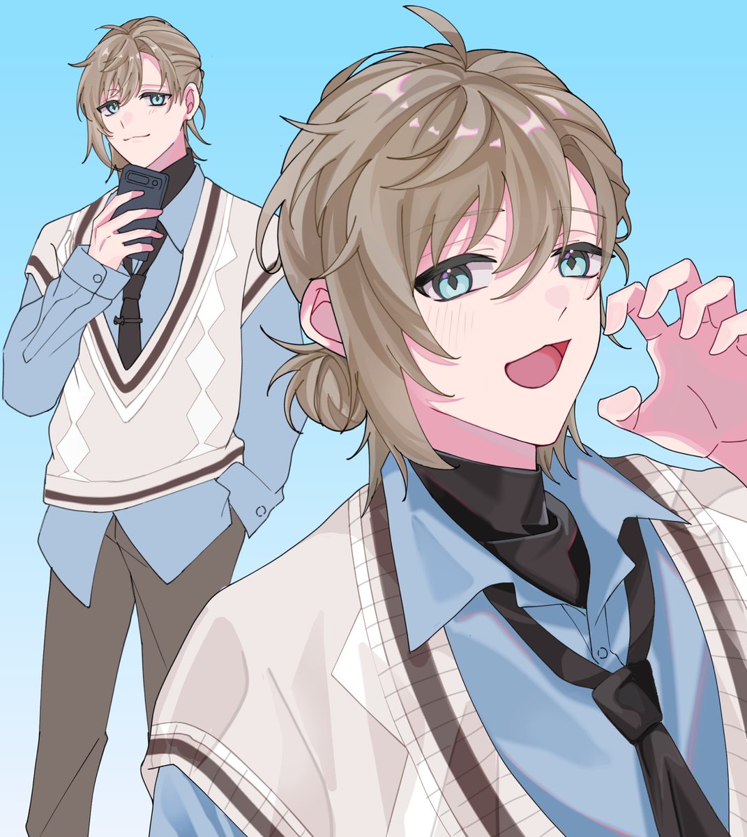 nono_oder's tweet photo. おそらくもう完成までいかないためアップしちゃう
お顔良さげな気がします
#かな絵 https://t.co/LI5dz2HiOf
