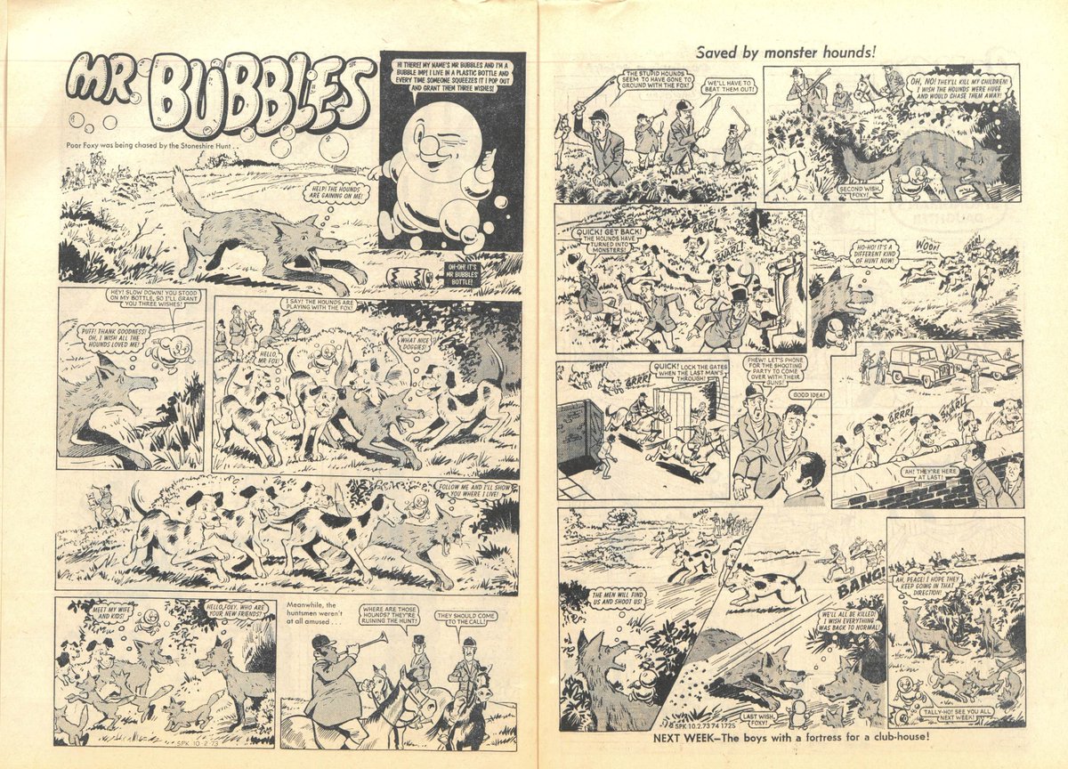 thefcfc's tweet photo. Mr Bubbles, Luncheon Vulture and The Jellymen, as discussed in episode 33 of The Funny Comics Fan Club - available in all good newsagents and wherever you get your podcasts! 
(copyright DC Thomson)
https://t.co/oNXm9rq3vJ https://t.co/zN3UbbFMwE