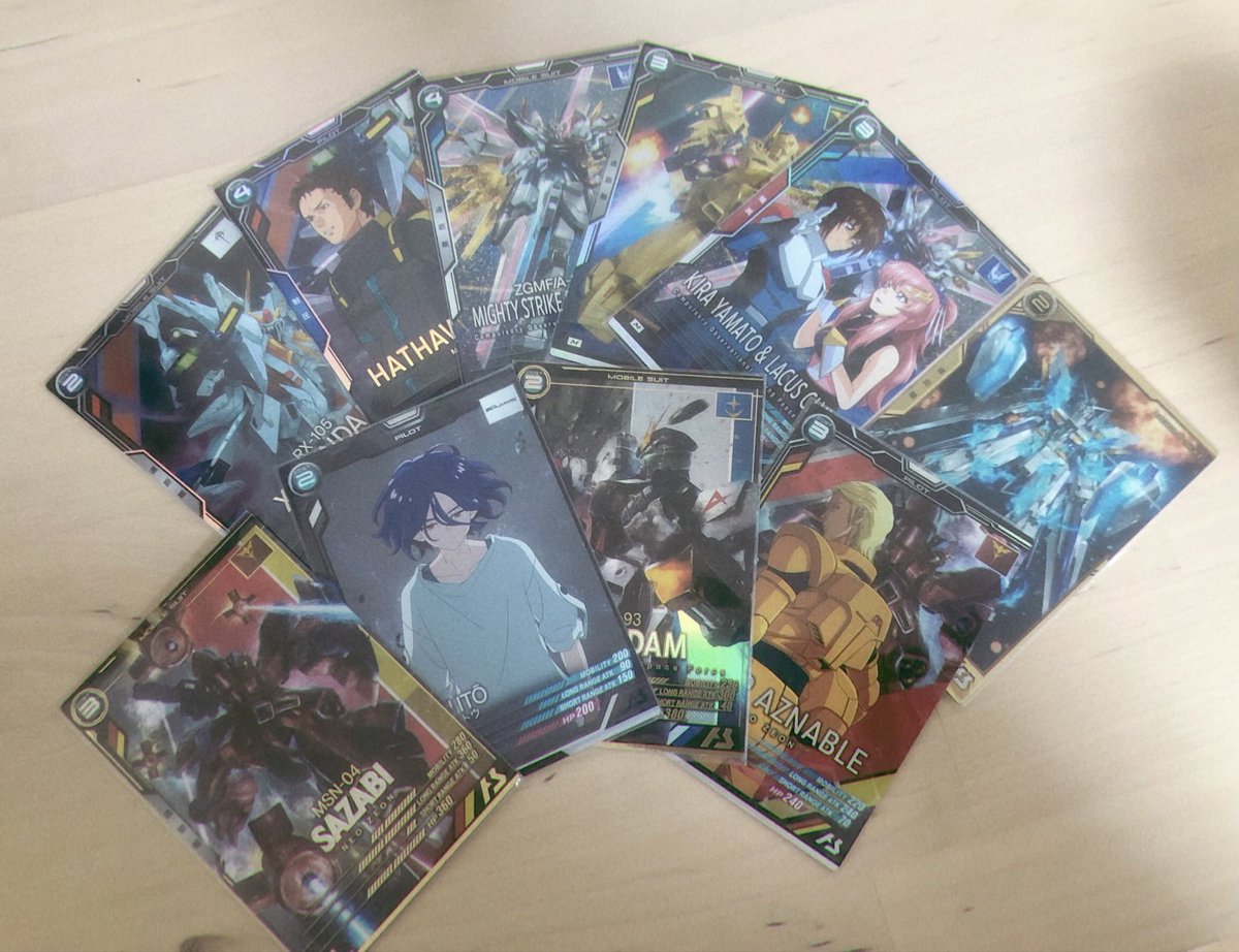 今日のアセベは時間なくてこんな感じ
多分カドショで買った方が安くなりそうな予感するけどアスカガ自引きする喜びを味わいたいんだ😭
相変わらず戦術とか分からないけど画面見てるのは楽しい♪