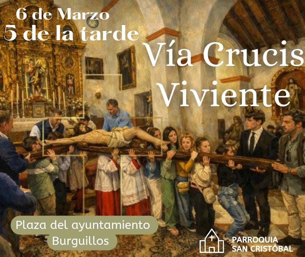 📢 INFORMACIÓN PARROQUIAL.

El próximo viernes día 6 de marzo, a las 5 de la tarde, celebramos el Vía Crucis de todos los niños de catequesis.

Animamos a la participación y asistencia, a este piadoso acto que tan bonito fue el año pasado y que este año tenemos puesta mucha...