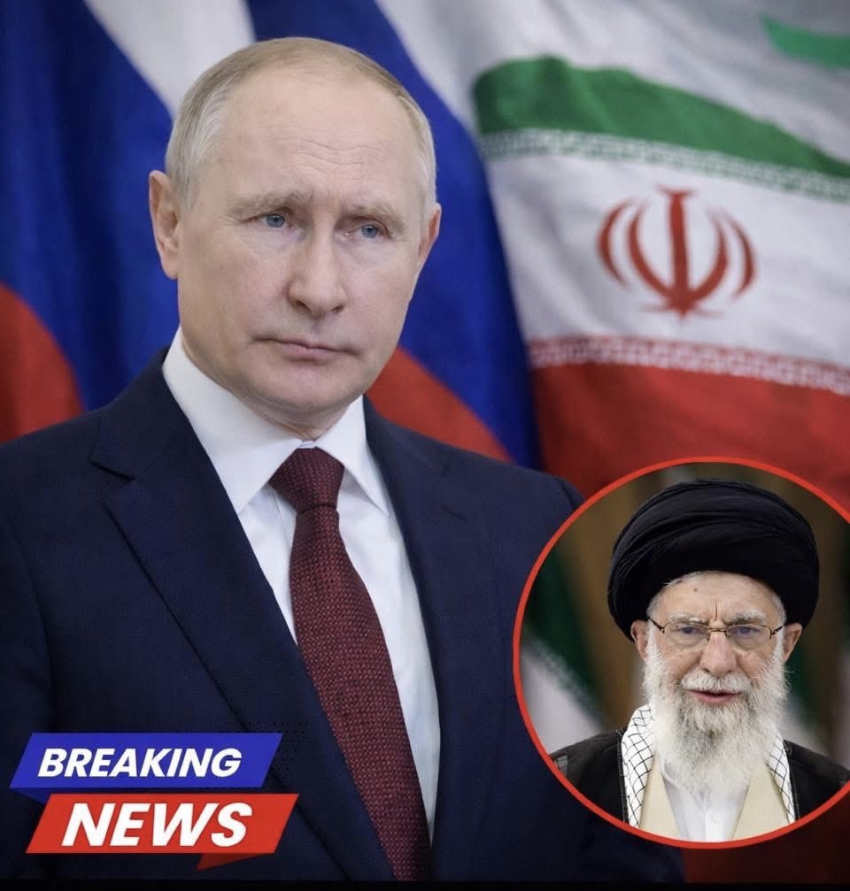 Naddri190's tweet photo. Rusia president Vladimir Putin has expressed his condolences to Iranian president  masoud pezeshkian following the assassination of Iran’s supreme leader ayatollah Sayed Ali Khamenei and members of his family 
@Naddri190 https://t.co/ZCF8PYvuXU