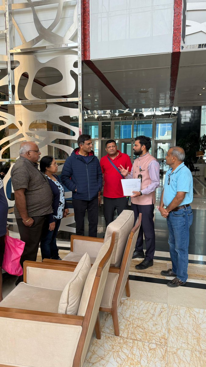 indembkwt's tweet photo. Embassy @indembkwt officials continue to be in touch with and assist the Indian nationals stranded in Kuwait due to temporary airspace shutdown. 

The Embassy is constantly following up the matter with the local Authorities concerned, the management of the hotels in which the stranded passengers are staying as well as the respective Airlines. All possible assistance is being provided to the Indian nationals.

@narendramodi
@PMOIndia
@mygovindia
@PIB_India 
@DrSJaishankar 
@MEAIndia
@IndianDiplomacy
@ANI 
@diaspora_india 
@airnewsalerts 
@KVSinghMPGonda 
@PmargheritaBJP 
@SecretaryCPVOIA
