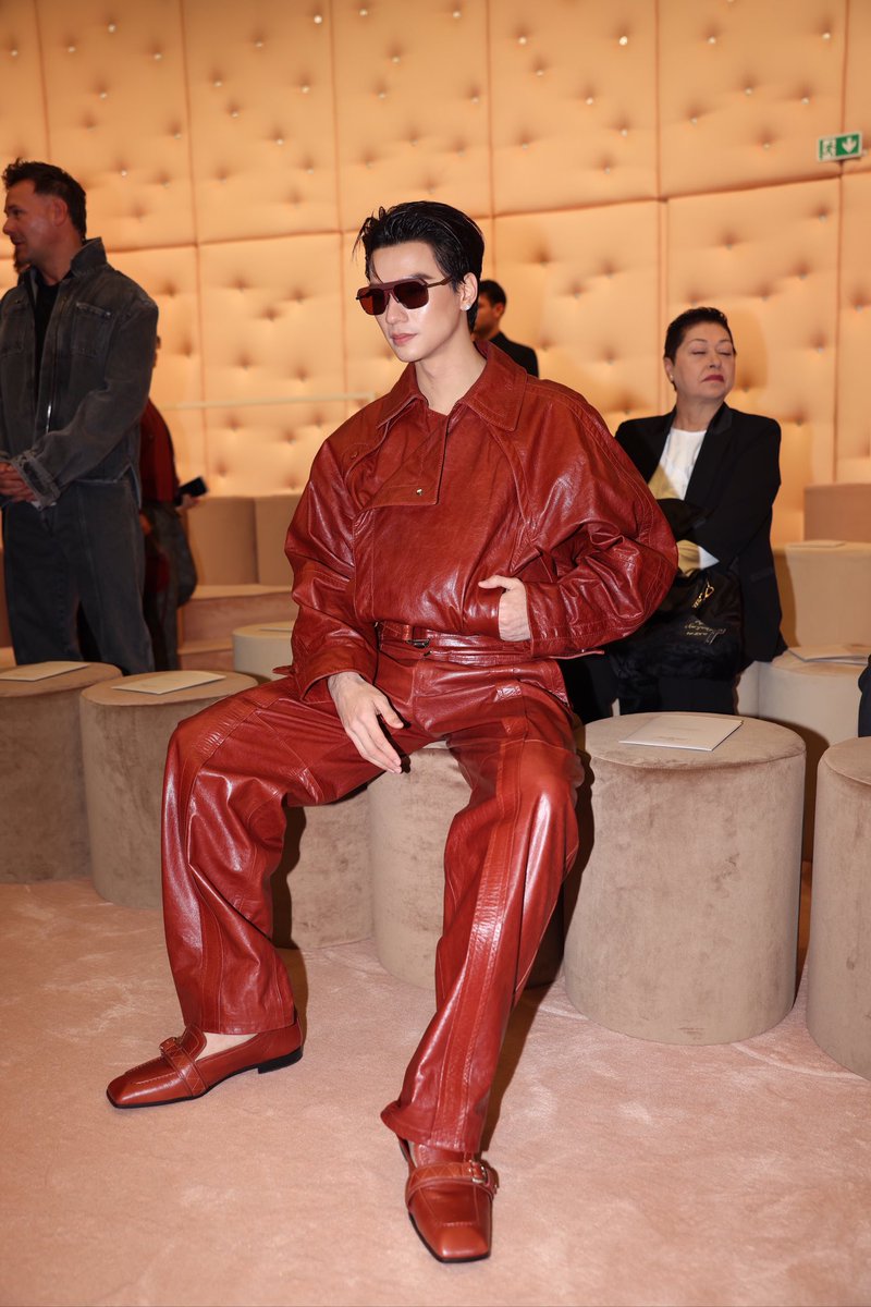 TheVentureMGMT's tweet photo. In collaboration with @domunditv , @harit_keng joins the @ferrari Fall/Winter 2026 show, marking a powerful moment on the Milan runway calendar.
#BookedbyTheVenture @ferraristore https://t.co/Pfb6s4e9oU