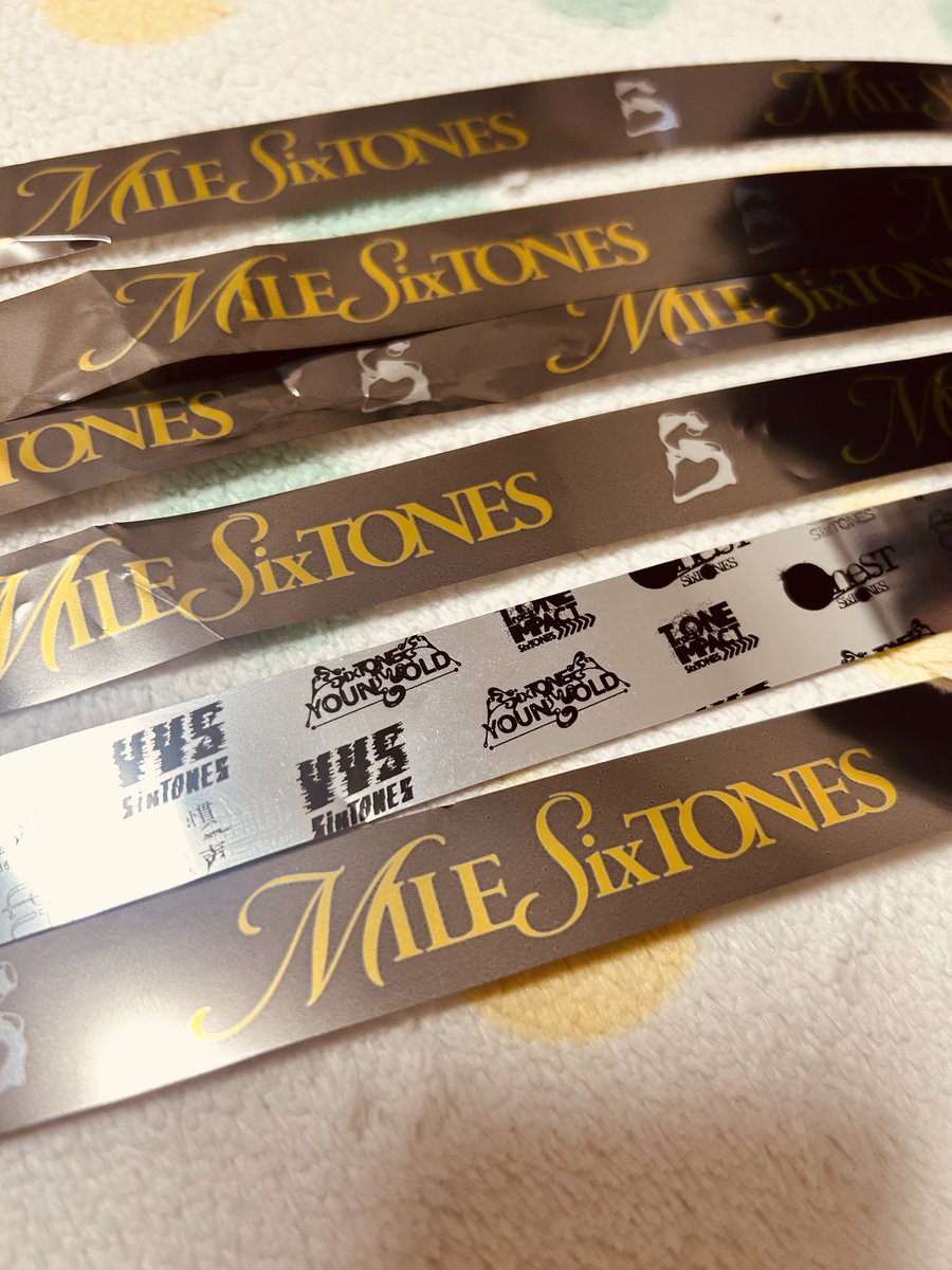 SixTONES6周年ツアー #MILESixTONES 降り注ぐ銀テープに手伸ばして取れ