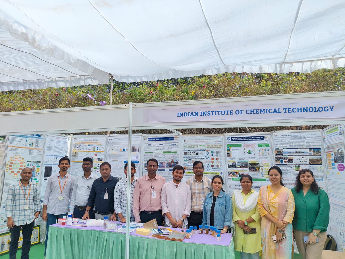 KKiranAI's tweet photo. CSIR-Indian Institute of Chemical Technology showcased its technologies at Rashtrapati Nilayam, Secunderabad, on the occasion of National Science Day.  
@CSIR_IND @csiriict https://t.co/GcKkXJdggM