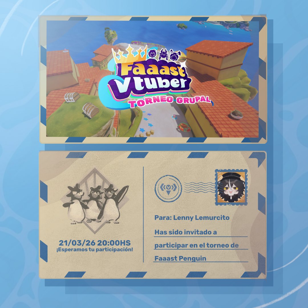 📬 ¡Tu invitación ha llegado!

Exlíder de una mafia… hasta que alguien con más poder lo derrotó y lo convirtió en trofeo.

De dominar la ciudad… a dominar el escenario.

<a href="/lenny_lemur/">Lenny Lemurcito 🤡🐵</a> ha llegado para competir.

📌 ¿Quieres participar? Inscripciones abiertas hasta el 07.03.26