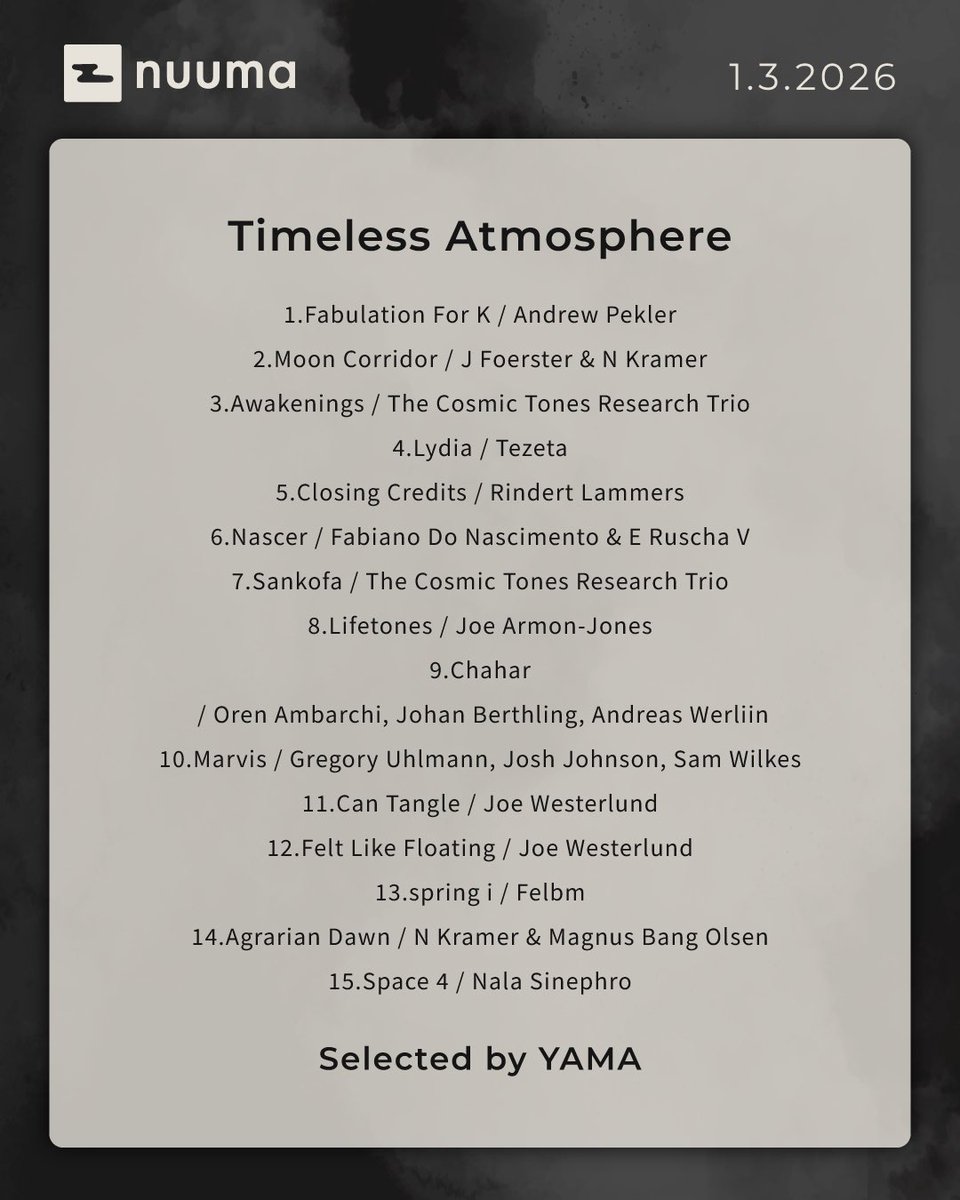 nuuma / 最深音楽メディア tweet media