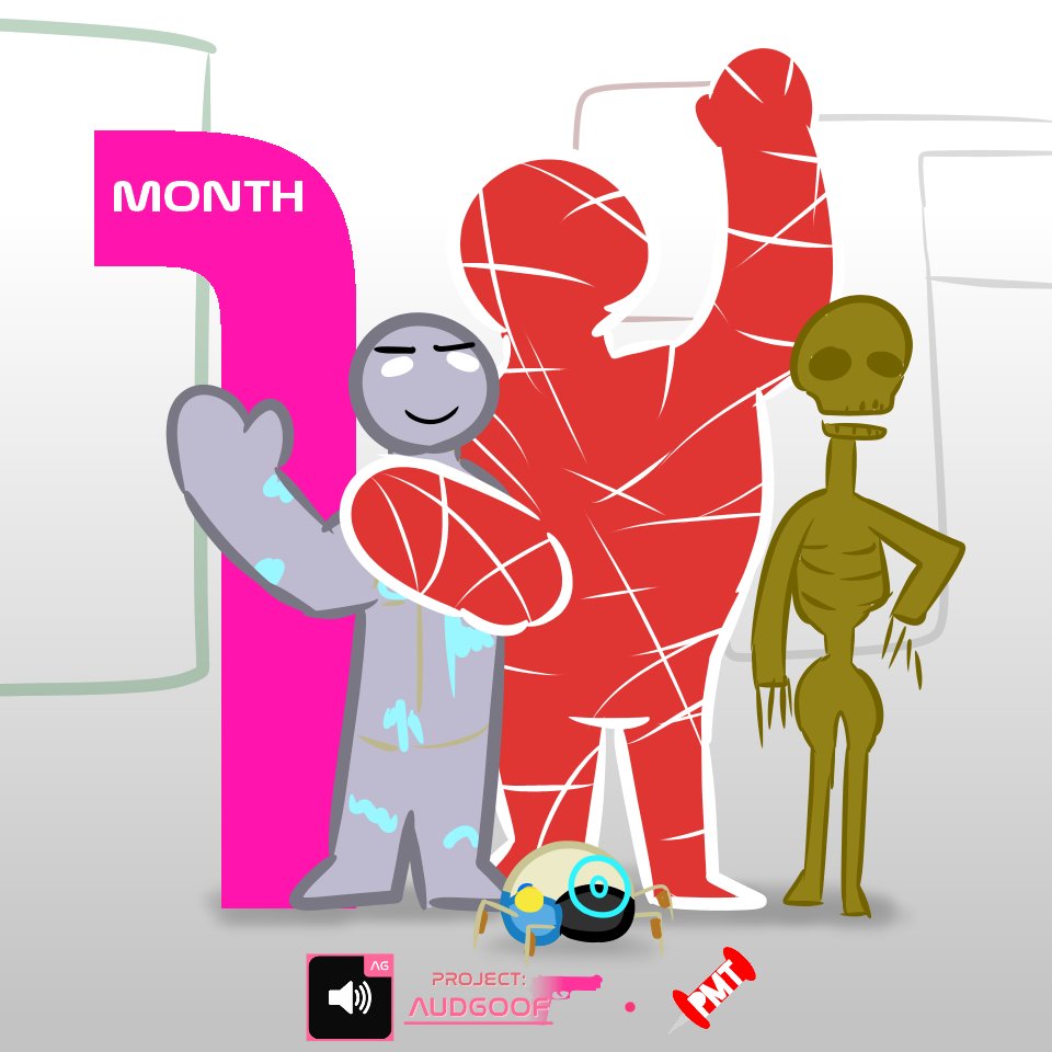 Mr. PROJECT AUDGOOF says something is going to happen in 1 month