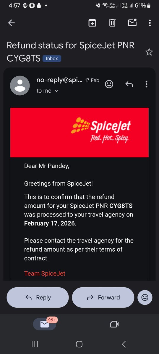 shankymalhari's tweet photo. @flyspicejet @Paytm @Paytmcare @viveksharm @vijayshekhar @katchannaidu https://t.co/58PcBidva6