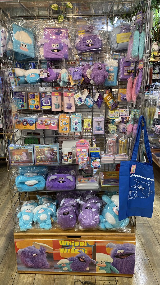 ホイッピラッピ〟関連グッズの取扱フロアが1階売場より地階売場へ移動