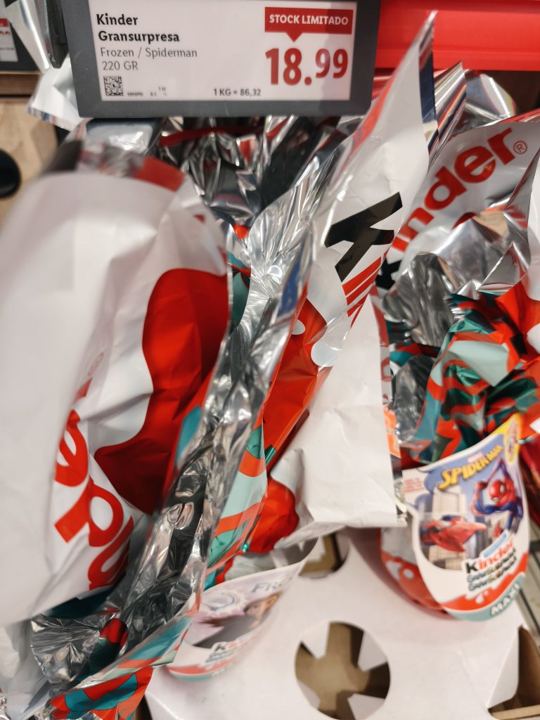 Esta Páscoa, na compra de um Kinder, oferecem um T2 em Lisboa, é isso?