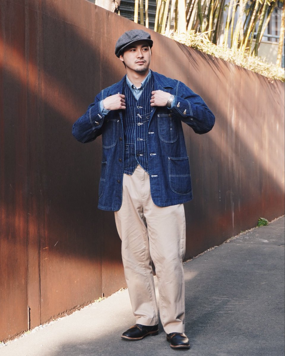 30代アメカジ好きの春コーデ