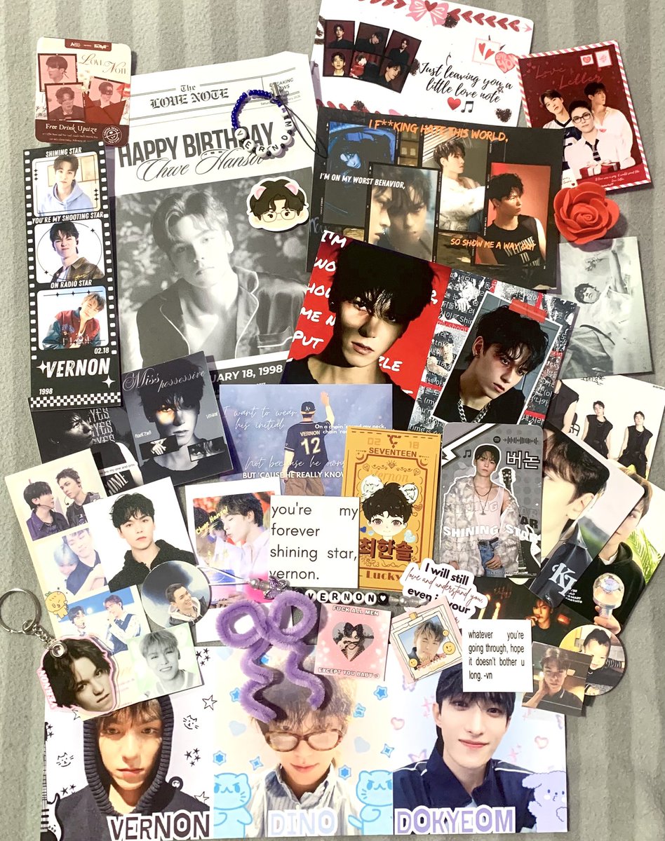 hanniedokey's tweet photo. so much love from #LoveNoteFromDKVernonDino! Thank you to all who gave their beautiful freebies at sa mga naka trade! ♥️ https://t.co/8MXoGnqSrm