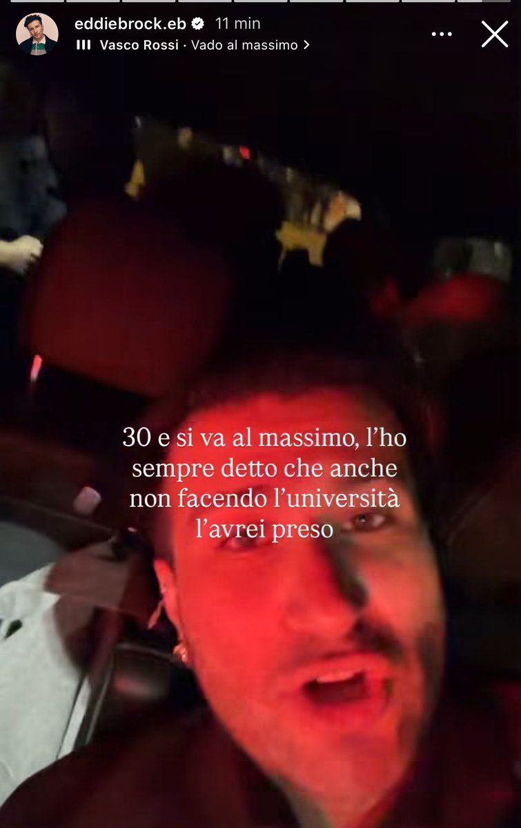 eddie brock perché non ci hai dato questo divertimento durante sanremo???? STO SCHIATTANDO